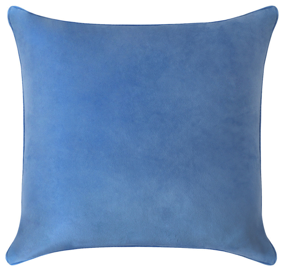 A1HC Throw Pillow Insert, Down Alternative Fill, Single, Prussian Blue, 22"x22"