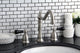 Kingston Brass Widespread Bathroom Faucet With Brass Pop-Up, Brushed Nickel