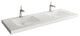 Deco Collection Lav Sink 60", WETMAR BiO, Matte White