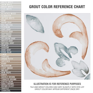 Saint Germain Chaud Deco Flore Porcelain Floor and Wall Tile