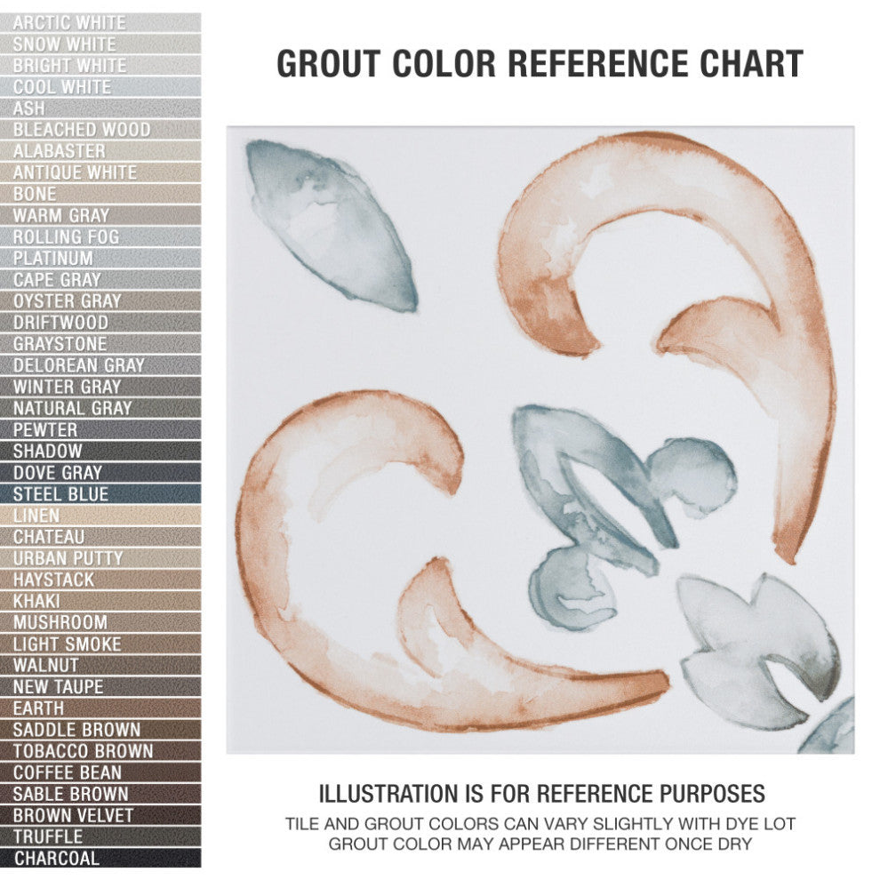 Saint Germain Chaud Deco Flore Porcelain Floor and Wall Tile