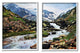 Peaceful Rocky Mountains Water Landscape Painting, 2pc, each 11 x 14
