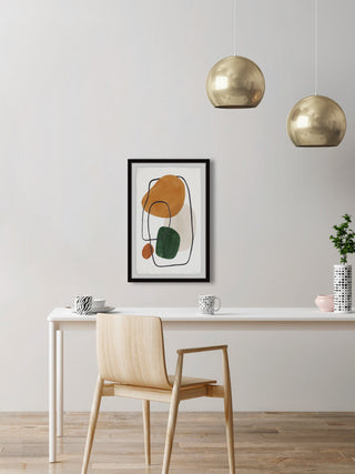 "Virtually Connected" Framed Painting Print, 30x45