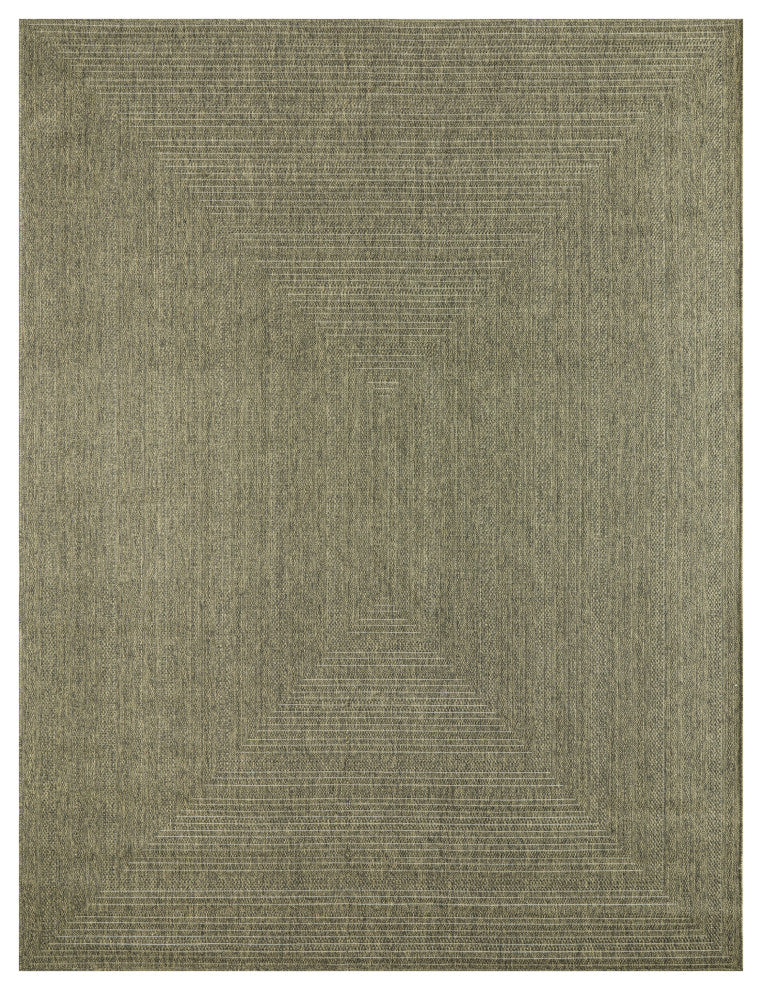 Nourison Tulum 8' x 10' Olive Outdoor Rug