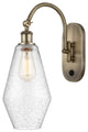 Innovations 518-1W-AB-G654-7-LED 1-Light Sconce, Antique Brass