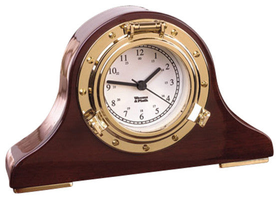 Weems and Plath Nautical Tambour Clock