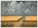 "Gray and Gold, 1942" Digital Paper Print by John Rogers Cox, 32"x24"