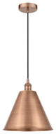 Innovations 616-1P-AC-MBC-12-AC-LED 1-Light Mini Pendant, Antique Copper