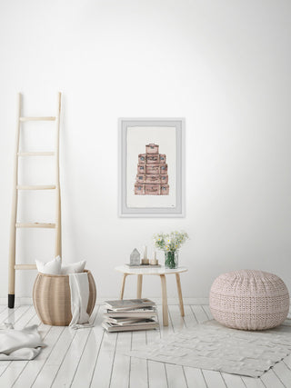 "Make Memories II" Framed Painting Print, 20"x30"