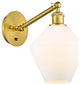 Innovations 317-1W-SG-G651-8-LED 1-Light Sconce, Satin Gold