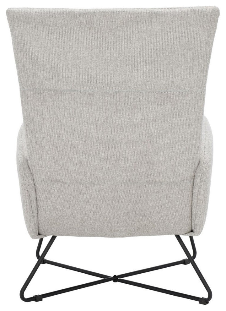 Safavieh Coleman Arm Chair, Light Grey