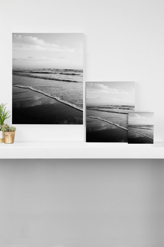Deny Designs Bree Madden Ombre Black Art Canvas