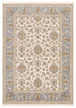 Oriental Weavers Maharaja Indoor Rug Ivory/ Blue 6'7" X 9'6"