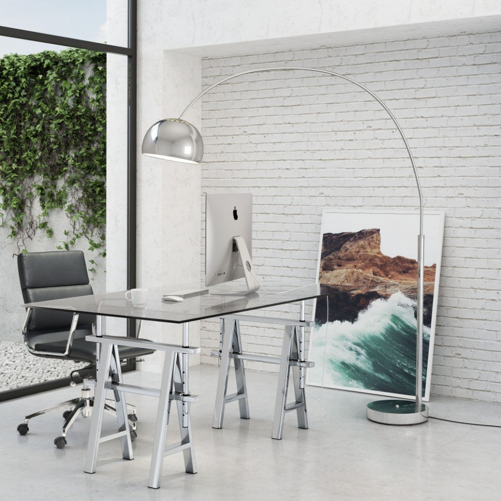 Hangover Chrome Floor Lamp