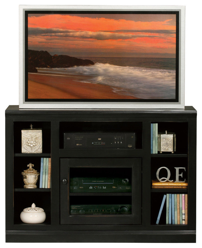 Eagle Furniture 55" Coastal, Thin-Screen TV Cart, Hazy Sunrise