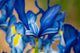 "Sapphire Beauty" Metal, 24"x36"