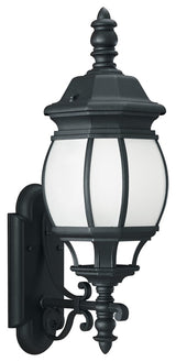 Generation Lighting Lighting 1-Light Outdoor Lantern, Black