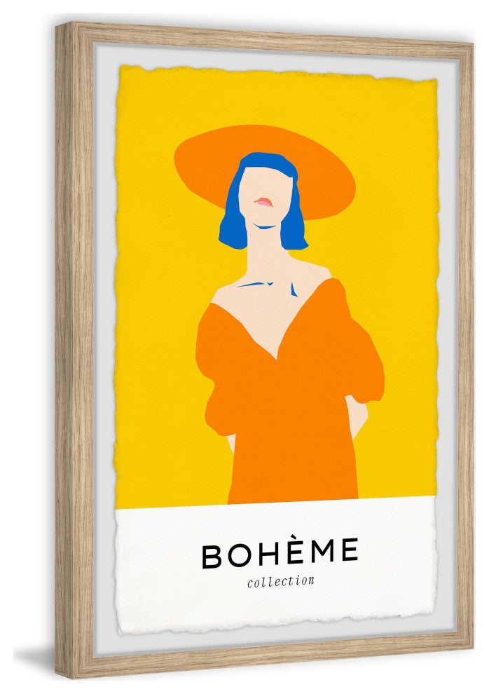 "Boheme Collection" Framed Painting Print, 8x12