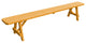 Pine Traditional Picnic Bench, Natural Stain, 8 Foot