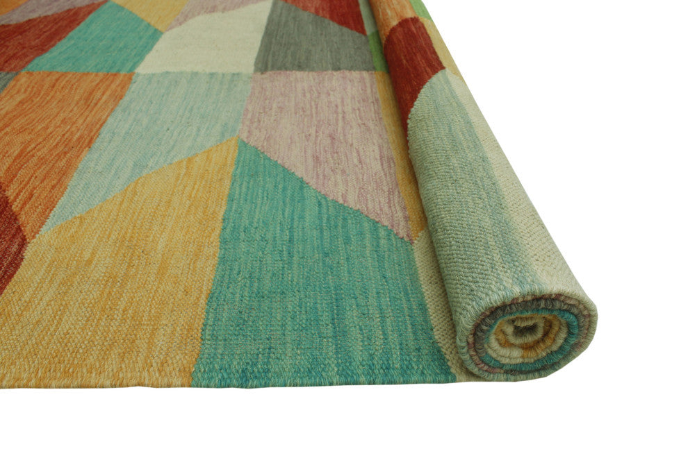 Winchester Kilim Kamilla Red/Gray Rug, 8'2x11'5