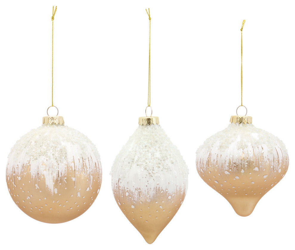 Glass Ornament, 6-Piece Set
