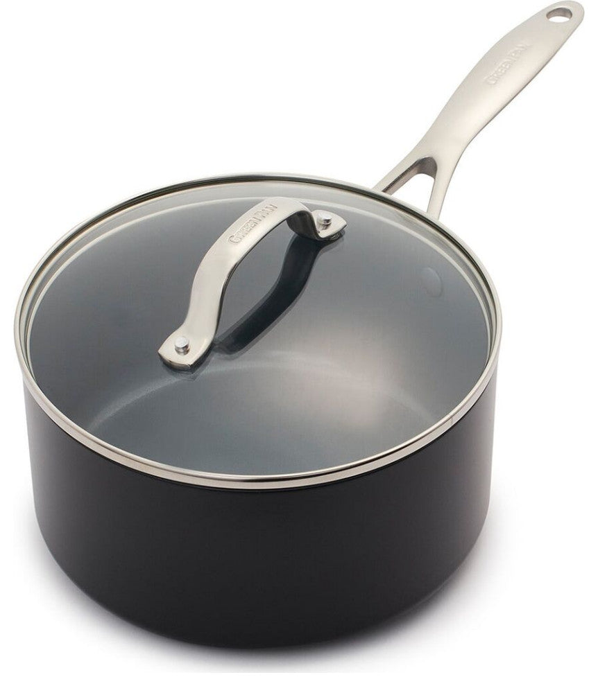 GreenPan Valencia Pro Collection 2QT Covered Sauce Pan