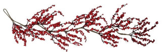 45" Festive Red Berries Decorative Artificial Christmas Swag