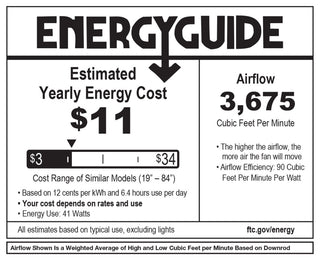 Hinkley Croft 52" Integrated LED Indoor Ceiling Fan, Matte Black
