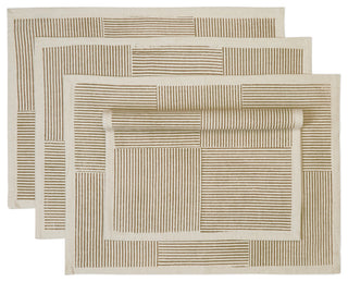 Spruce Hand Block Printed Placemat Set of 4
