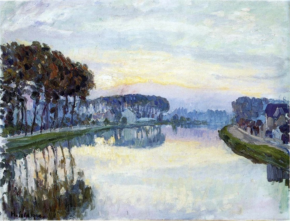 Henri Lebasque The Marne at Lagny Wall Decal