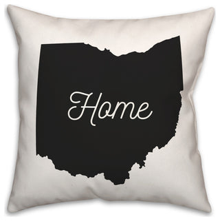 Ohio Home 18x18 Spun Poly Pillow