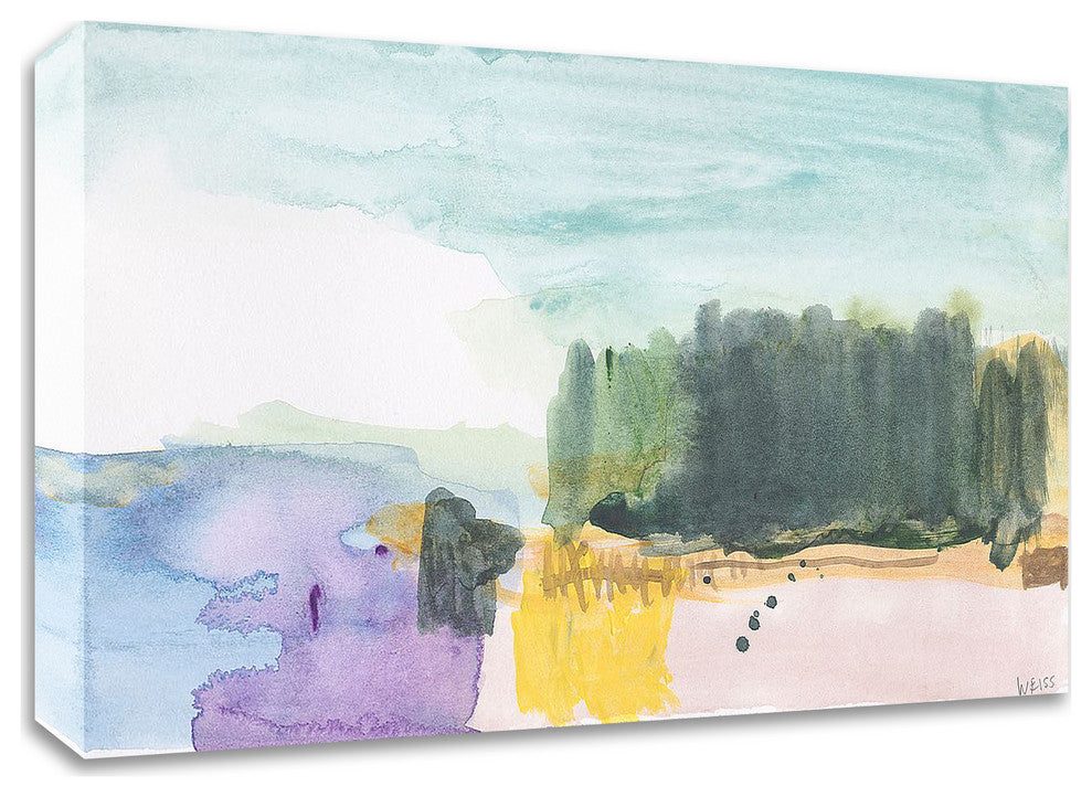 The Cloud that Took the Form by Jan Weiss, Print on Canvas, 28" x 16"