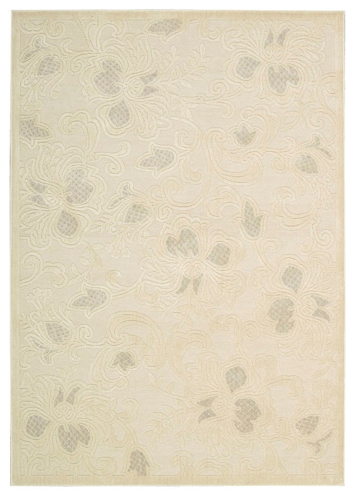 Nourison GRAPHIC ILLUSIONS 117 CREAM RUG