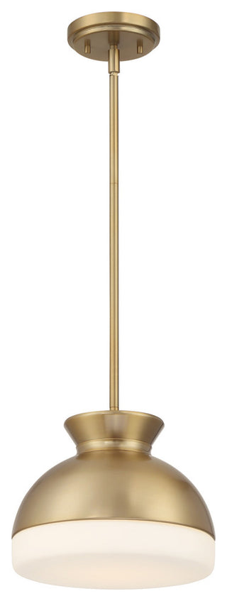 Crystorama Lighting Group GID-4005 Gidget 10"W Pendant - Matte Black / Vibrant