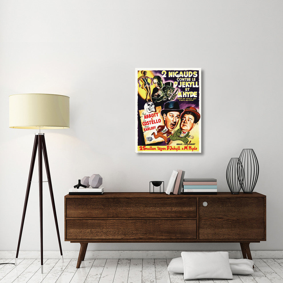 Abbott and Costello, French, Dr Jekyll And Mr Hyde, 01, 28x36