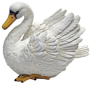 Swan Plumage Garden Statue