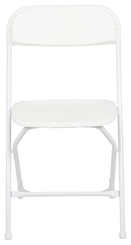 White Plastic Folding Chair