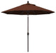 Aluminum Outdoor Umbrella, Bay Brown