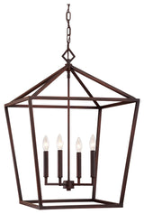 Millennium Lighting Corona Pendant, Rubbed Bronze