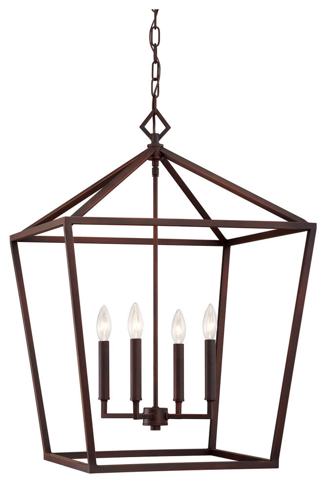 Millennium Lighting Corona Pendant, Rubbed Bronze
