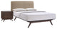 Cappuccino Latte Tracy 2 Piece Queen Bedroom Set