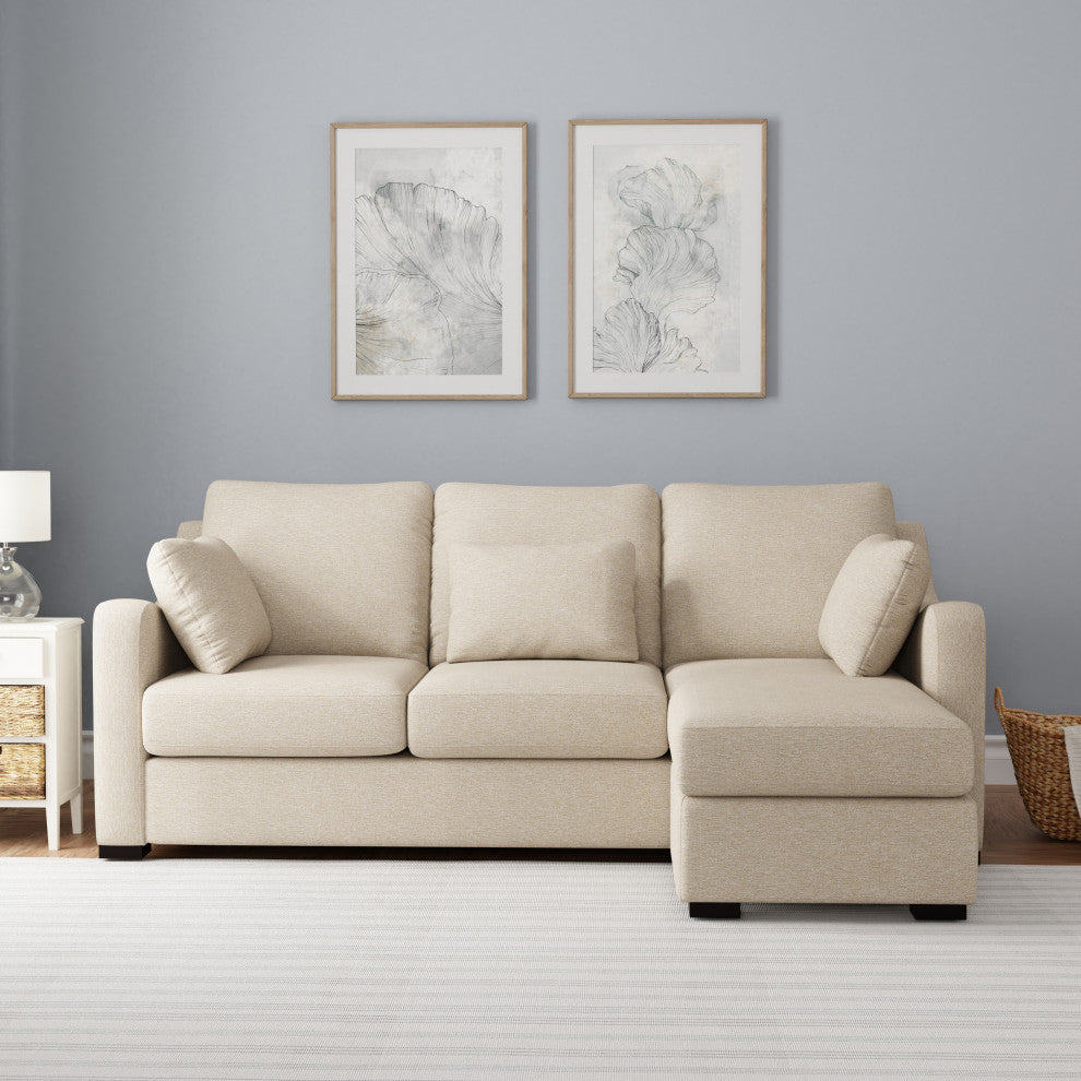 Hillsdale York Upholstered Sectional Chaise