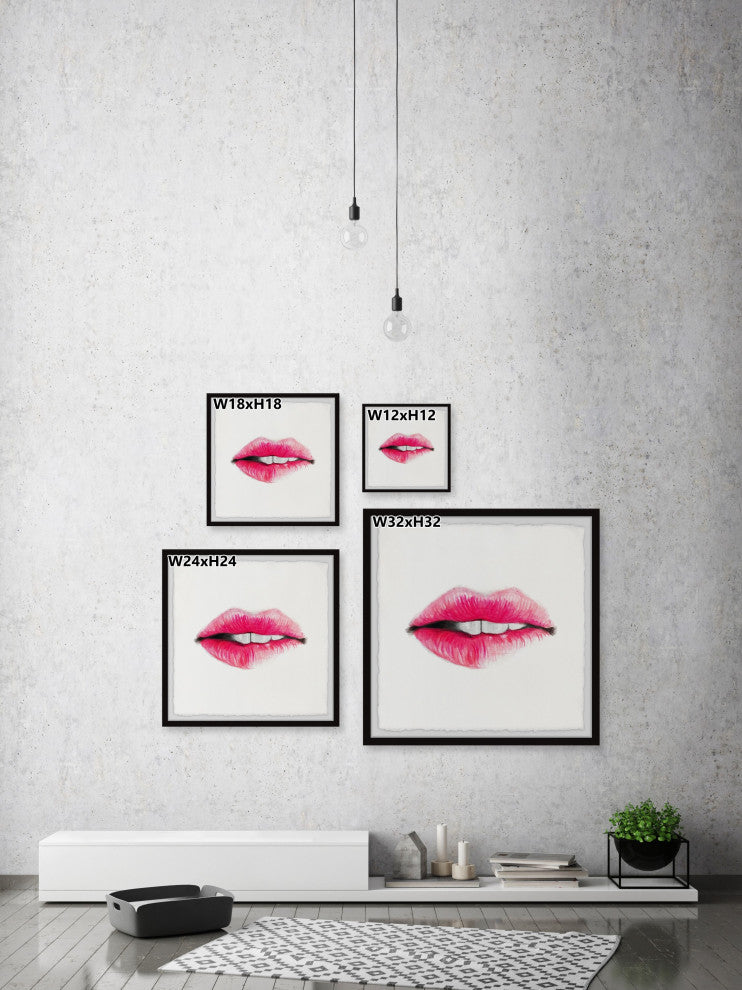 "Pleasure" Framed Painting Print, 24x24