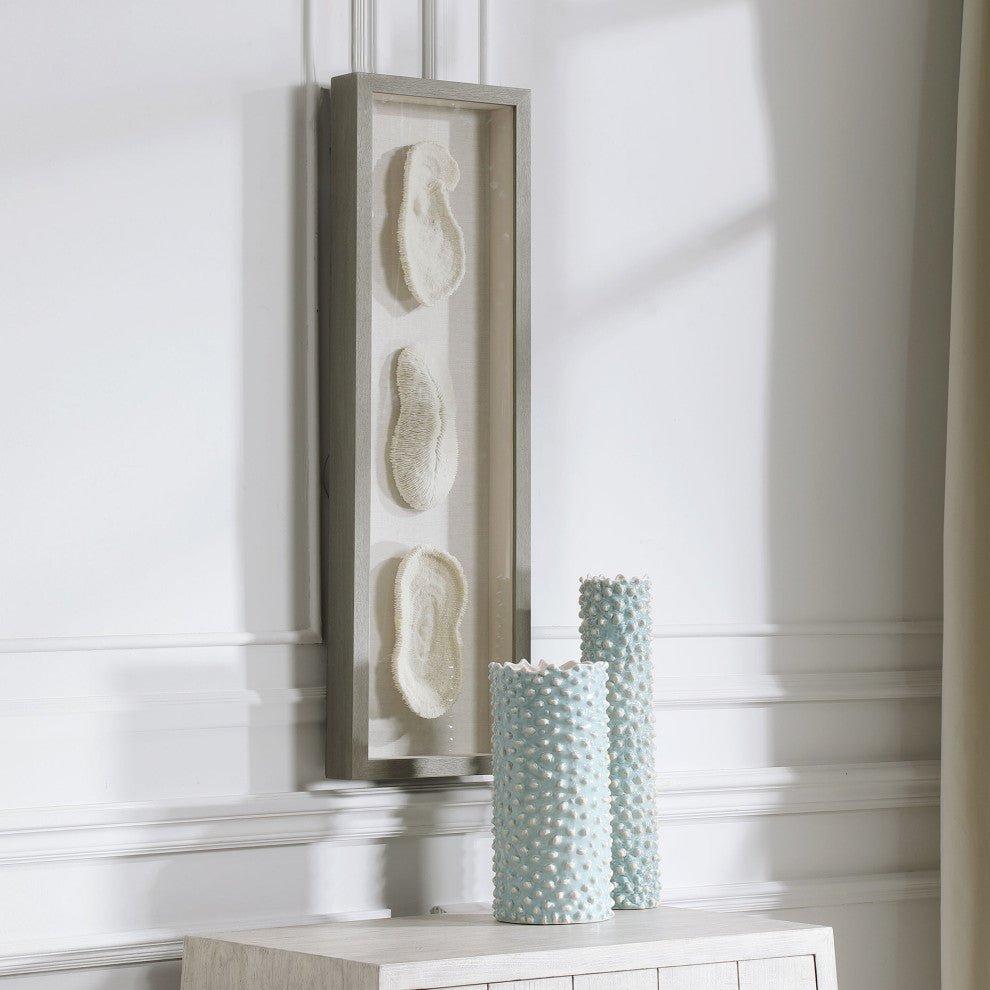 Uttermost White Coral Shadow Box