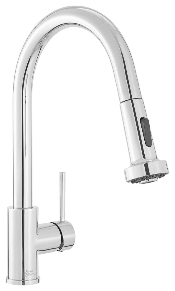 Nouvet Single Handle, Pull-Down Kitchen Faucet in Chrome