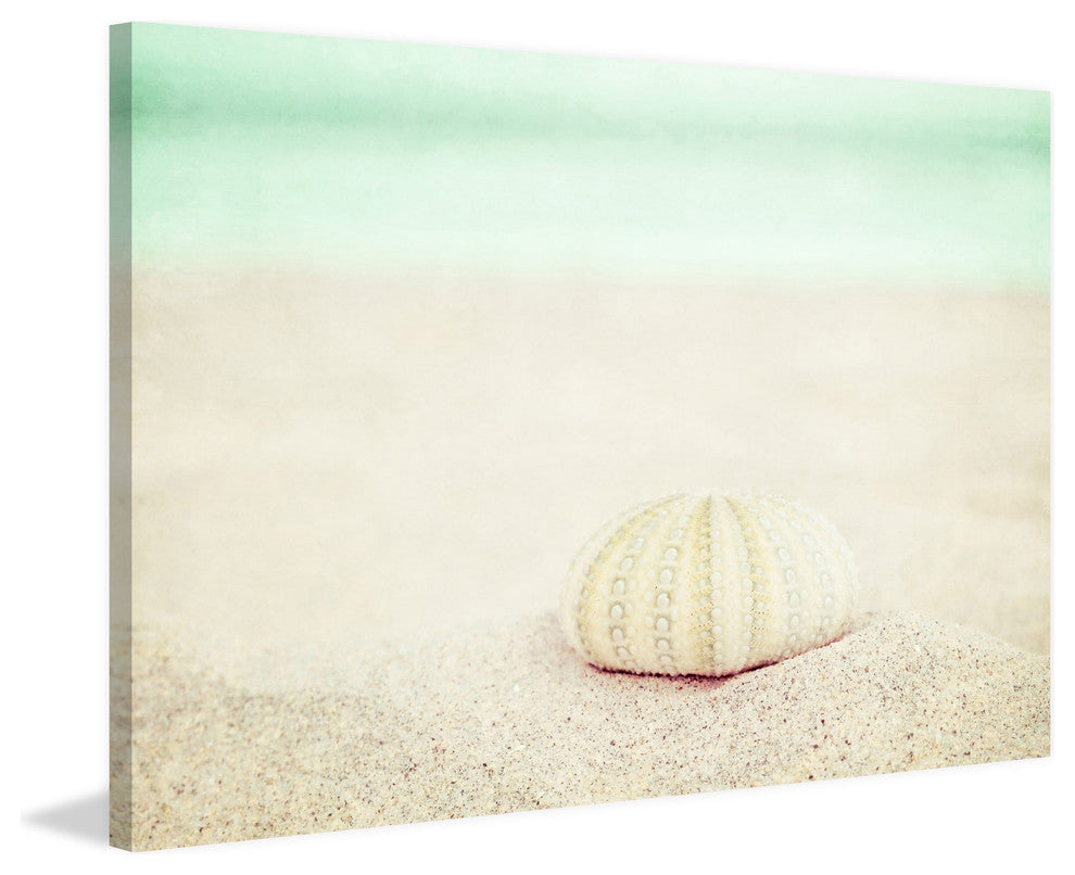 "Green Seas" Painting Print on Wrapped Canvas