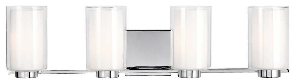Generation Lighting, VS22604CH, 4-Light Vanity, Chrome