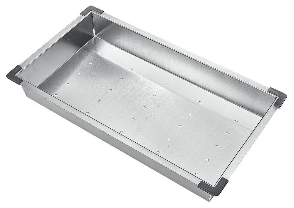 33" Topmount/Drop-In Single Bowl Kitchen Sink With Accessories