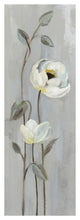 "Neutral Anemone Branches I on Gray" Print by Silvia Vassileva, 26"x74"