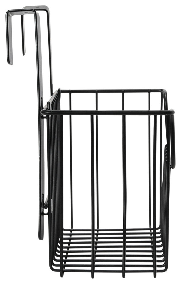Over the Door Cut Out Metal Basket